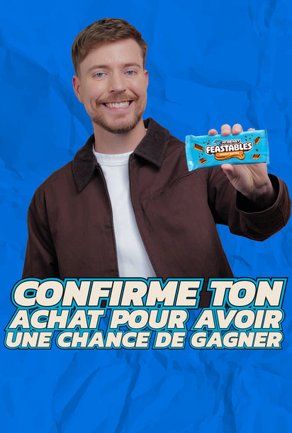 CONFIRME TON ACHAT POUR AVOIR 
UNE CHANCE DE GAGNER